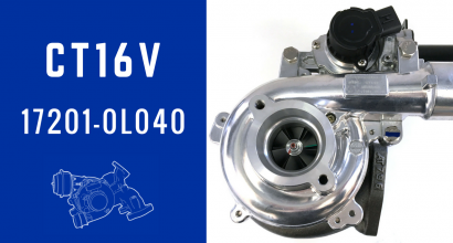 CT16V 172010L040 Turbocharger With Electronic Actuator