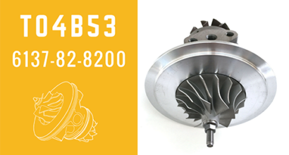 T04B53 6137-82-8200 Turbocharger CHRA Cartridge